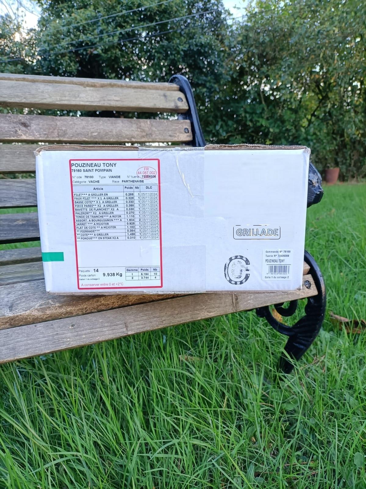 Vente de Vache Parthenaise