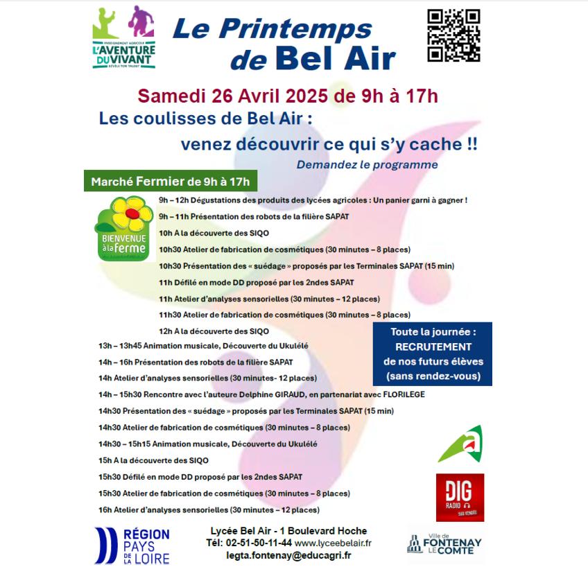 March&eacute; de Producteurs - Lyc&eacute;e Bal Air de Fontenay le Comte