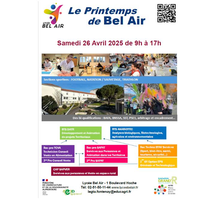March&eacute; de Producteurs - Lyc&eacute;e Bal Air de Fontenay le Comte