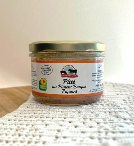 Pâté au Piment Basque PIQUANT 180g